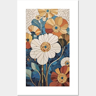 Gustav Klimt's Blooming Symphony: Inspired Floral Pattern Posters and Art